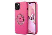 Puhelin - Kannet ja kotelot - Karl Lagerfeld KLHCP14MSRSGRCF iPhone 14 Plus 6.7 "hardcase pink / pink Silicone RSG - 3666339085735
