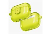 Puhelin - Kannet ja kotelot - UNIQ Glase Pro Case for AirPods Pro 3 Lock Case - Clear Yellow - 8886463696842