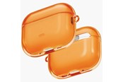 Puhelin - Kannet ja kotelot - UNIQ Glase Case for AirPods Pro 3 - Orange - 8886463697177