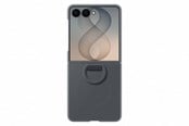 Puhelin - Kannet ja kotelot - Samsung Galaxy Z Flip8 Silicone Ring Magnet Case - Graphite - EF-EF776CBEGWW