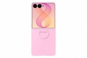 Puhelin - Kannet ja kotelot - Samsung Galaxy Z Flip8 Silicone Ring Magnet Case - Pink - EF-EF776CVEGWW