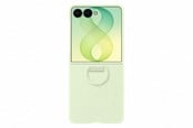 Puhelin - Kannet ja kotelot - Samsung Galaxy Z Flip8 Silicone Ring Magnet Case - Mint - EF-EF776CGEGWW