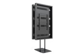 Seinäkiinnitys, AV-kiinnikkeet & AV-kalusteet - Multibrackets M Pro Series mounting kit - for digital signage display - dual pole high brightness - black - Max 50 kg - recommended for 75" - 7340234814534