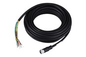 Sisäiset virtakaapelit - Hanwha Vision SPP-C12100P - power cable - 12 pin M12 to bare wire - 10 m - SPP-C12100P