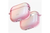 Puhelin - Kannet ja kotelot - UNIQ Iridescia Hang Case for AirPods Pro 3 - Clear Pink - 8886463697023