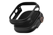 Smartwatch - Lisävarusteet - UNIQ Keva Verge Case for Apple Watch 49 mm - Black - 8886463697399