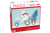 Palapelit - Tactic 200 pcs puzzle: Christmas tree hunt - 60863