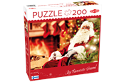 Palapelit - Tactic 200 pcs puzzle: Christmas stockings - 60860