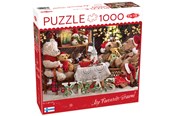 Palapelit - Tactic 1000 pcs puzzle: Teddy Bear Family - 59610