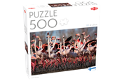 Palapelit - Tactic 500 pcs puzzle: Greater Flamingos - 59215