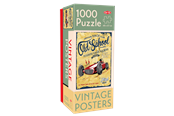 Palapelit - Tactic 1000 pcs: Vintage: Old School Gear Racers - 58665