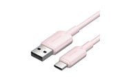 USB kaapelit - Vention USB 2.0 A - USB-C 3A kaapeli CTQPH 2M (vaaleanpunainen) - CTQPH
