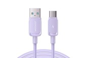 USB kaapelit - Joyroom Kaapeli S-AC027A14 USB–USB C / 3A/ 1,2m (violetti) - S-AC027A14 1.2m-Purp