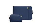 Laukut - Tomtoc TOMTOC Defender-A13 kannettavan tietokoneen suojatasku + 14" kotelosetti (Navy Blue) - A13D2BV