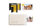 Tulostimet - Liene Pearl N200 Pro 2x3" kannettava valokuvatulostinpaketti (Gold) - Värisublimointi - CU002-65002