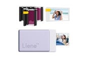 Tulostimet - Liene Pearl N200 Pro 2x3" kannettava valokuvatulostinpaketti (Purple) - CU002-65003