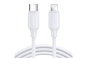USB kaapelit - Joyroom Lightning Type-C -kaapeli 20W 1m S-CL020A9 (valkoinen) - S-CL020A9 1m LW