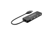 USB hub - ORICO FL01 USB-A Hub Docking Station 4x USB-A 2.0 - Black USB hub - 4 porttia - USB 2.0 - Musta - FL01-BK-BP-HW-HU