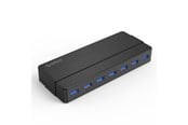 USB hub - ORICO Hub Orico H7928-U3-V1 7x USB-A 3.0 - black USB hub - 7 porttia - USB 3.0 - Musta - H7928-U3-V1-EU-BK-BP-HU