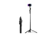 Puhelin - Muut lisävarusteet - ORICO Selfie stick Orico SPM215 tripod 1/4" for phone camera with 360-degree rotation Bluetooth 5.2 - black - SPM215-BK-BP-HU