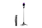 Puhelin - Muut lisävarusteet - ORICO Selfie stick Orico SPN100 1/4" tripod for phone camera with 360 degree rotation Bluetooth 5.2 - black - SPN100-BK-BP-HU