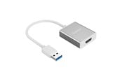 USB kaapelit - ORICO UTH USB-A 3.0 to HDMI adapter - silver - UTH-SV-BP-HU