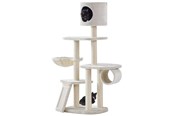 Kissat - Nobby Scratching post Classic DILAN, Cream, 50 x 40 x 137 cm - L63747-92