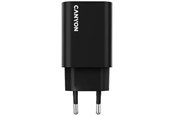 Puhelin - Adapterit & Laturit - Canyon OnCharge 30W USB-C PD laturi, Musta - CNE-CHA30CLB