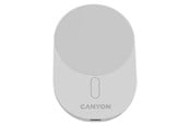 Puhelin - Adapterit & Laturit - Canyon OnGrip 105 15W Qi2 autolaturi, Valkoinen - CNS-CCH105W