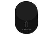 Puhelin - Adapterit & Laturit - Canyon OnGrip 105 15W Qi2 autolaturi, Musta - CNS-CCH105B