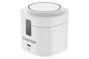 Puhelin - Adapterit & Laturit - Canyon WCS-205 15W Qi2 2-in-1 langaton laturi, Valkoinen - CNS-WCS405WW/A