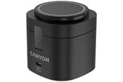 Puhelin - Adapterit & Laturit - Canyon WCS-205 Qi2 15W 2-in-1 langaton laturi, musta - CNS-WCS405BW/A