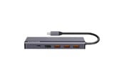 USB hub - Canyon DS-16 13-in-1 USB-C Hub 4K, harmaa USB hub - Harmaa - CNS-TDS16