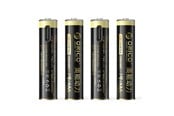 Akut ja Paristot - ORICO Ener-G EG7C lithium battery 1.5V 500mWh AAA USB-C rechargeable battery 4 pcs. - EG7C-UN-4PK-BP-HU