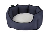 Koirat - Nobby ECO Komfort seng oval ESAT 45 cm Mørkegrå - L61842