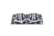 Koirat - Nobby Skål Magnetisk-sæt 2 x 920 ml Blue - L73850