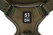 Koirat - 51 Degrees North 51 - Wanderful - H Harness - Trail - Khaki - S - 51AWFHT403
