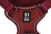 Koirat - 51 Degrees North 51 - Wanderful - H Harness - Trail - Burgundy - S - 51AWFHT203