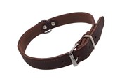 Koirat - Nobby Halsbånd TABIL 45 cm (35-40 cm) 18 mm Brun - L80922-03