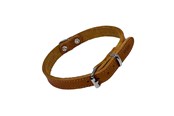 Koirat - Nobby Halsbånd TABIL 40 cm (31-36 cm) 16 mm Cognac - L80921-98