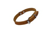Koirat - Nobby Halsbånd TABIL 35 cm (26-31 cm) 14 mm Cognac - L80920-98