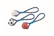 Koirat - Nobby Gummi bold med reb 8 cm - L79030