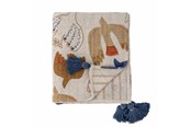 Sisustus - Bloomingville Anniversary throw blanket - 82063100