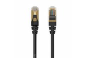 Verkkokaapelit - ORICO PUG-C7 CAT7 10Gbps RJ45 Ethernet Network Cable Internet LAN Round 5m - Black - PUG-C7-50-BK-EP-HU