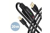 USB kaapelit - AXAGON ADR-220B USB 2.0 A-M -> B-M aktiivinen liitäntä/toistinjohto 20m - Kaapeli - Digitaalinen/Data USB-kaapeli - ADR-220B