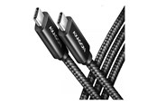 USB kaapelit - AXAGON - USB-C-kaapeli - USB-C:stä USB-C:hen - BUCM4X-CM10AB