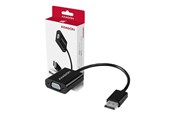 Näyttökaapeli - AXAGON - videoadapteri - DisplayPort to HD-15 (VGA) - 16 cm - RVD-VGN