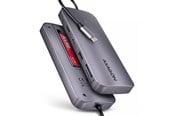 USB hub - AXAGON HMC-6GM2 USB 10Gbps -keskitin USB-A USB-C HDMI M.2 SD/mSD PD 100W USB-C USB hub - HMC-6GM2