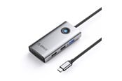 USB hub - ORICO PW11-5P USB-C Hub Docking Station 1x USB-A 3.0 + 2x USB-A 2.0 + 1x USB-C PD + 1x HDMI - Gray USB hub - USB 3.0 - Harmaa - T5-SV-EP-HU