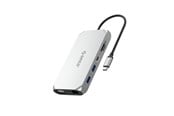 USB hub - ORICO XCR 12in1 USB-C Docking Station USB hub - 12 porttia - USB 3.1 - Valkoinen - XCR-X11-SV-BP